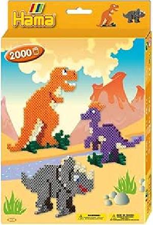 Bekijk leuke cadeautip : Hama 3434 Dino World 2000st.